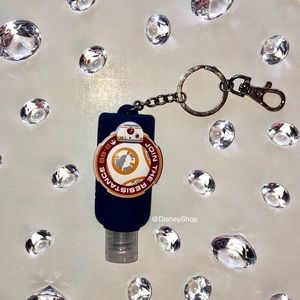 New Disney Parks Star Wars BB8 Keychain